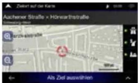 ALPINE INEW611DC - Zielort einstellen - 4