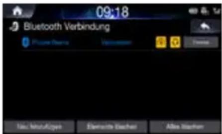 ALPINE INEW611DC - Verbindungseinstellungen - 1