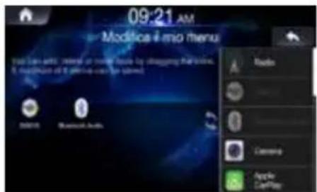 ALPINE INEW611DC - Il mio menu - 1