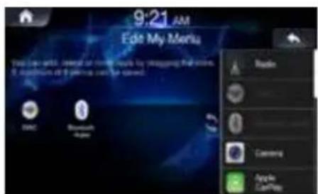 ALPINE INEW611DC - My Menu - 1