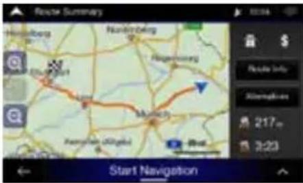 ALPINE INEW611DC - Setting a Destination - 5