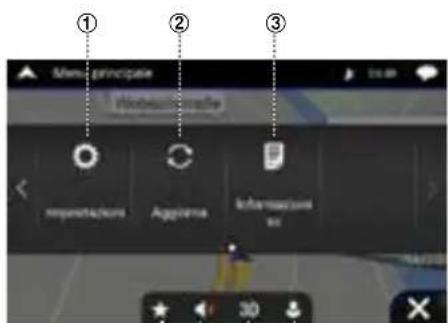 ALPINE INEW611DC - Menu di navigazione - 2