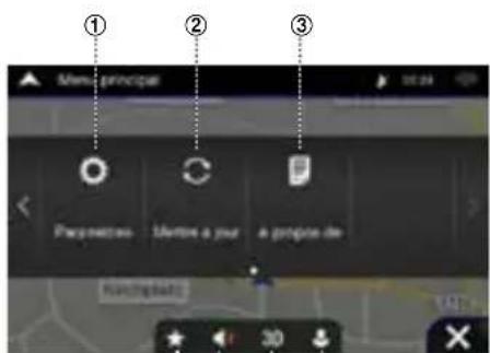 ALPINE INEW611DC - Menu de navigation - 2