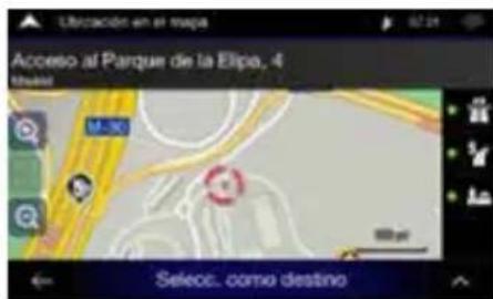 ALPINE INEW611DC - Ajuste del destino - 4