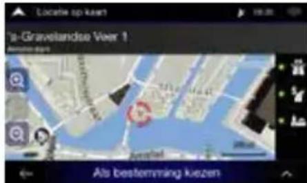 ALPINE INEW611DC - Een bestemming instellen - 4