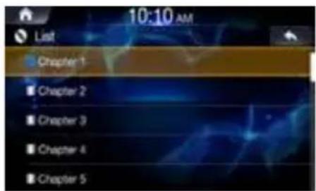 ALPINE INEW611DC - Searching Titles/Chapters - 1