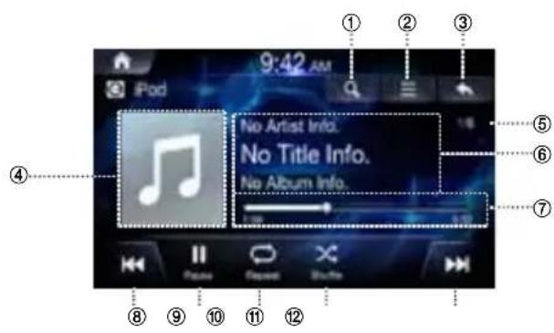 ALPINE INEW611DC - Huvudskárm für iPod-music - 1