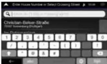 ALPINE INEW611DC - Setting a Destination - 3