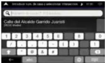 ALPINE INEW611DC - Ajuste del destino - 3