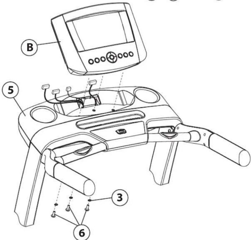 Life Fitness T3 Go - Installation de la console - 3