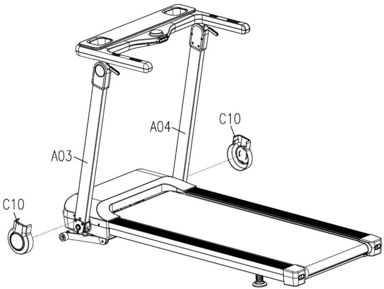 Darwin TM30 - Étape 4: montage des caches - 1