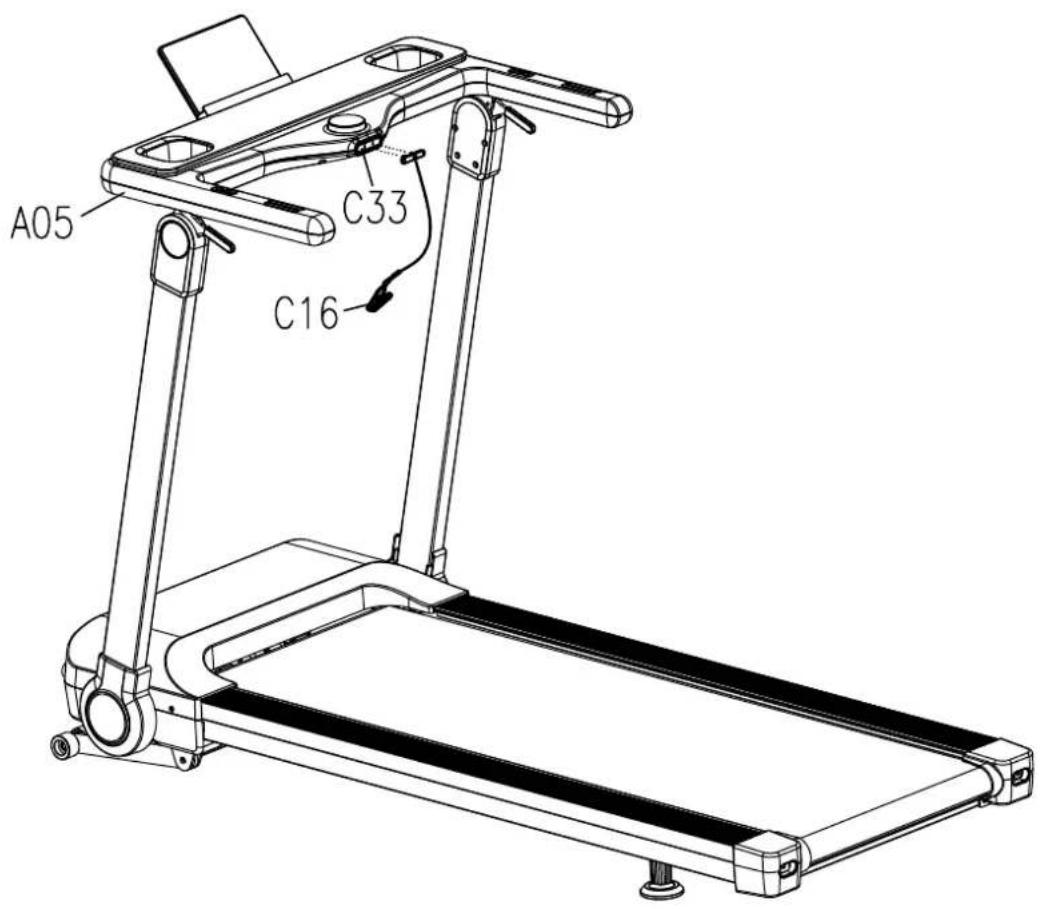 Darwin TM30 - Étape 6: fixation de la clé de sécurité - 1
