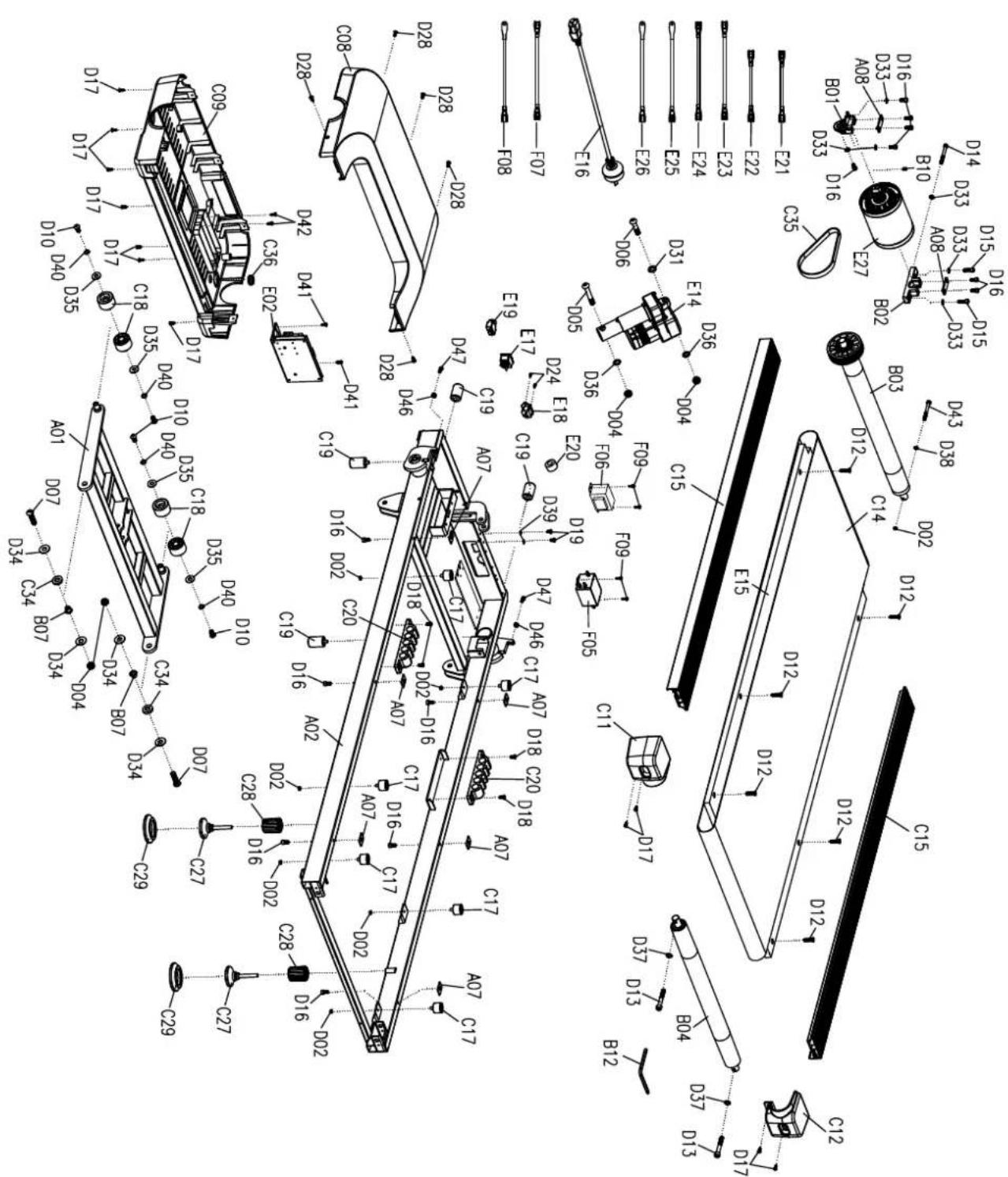 Darwin TM30 - Vue éclatée - 1