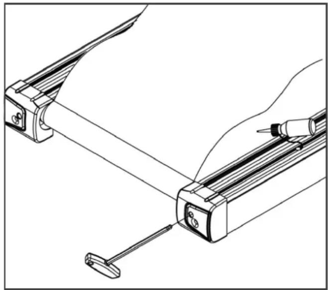Darwin TM30 - Lubrification du tapis de course - 1