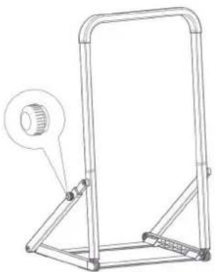 Darwin Walking Pad - Étape 2 : réglage de l'angle de la main courante - 1