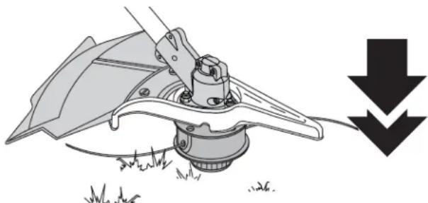 Yard-Man YM90 - Adjusting Trimming Line Length - 1