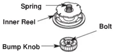 Yard-Man YM90 - Winding the Existing Inner Reel - 2