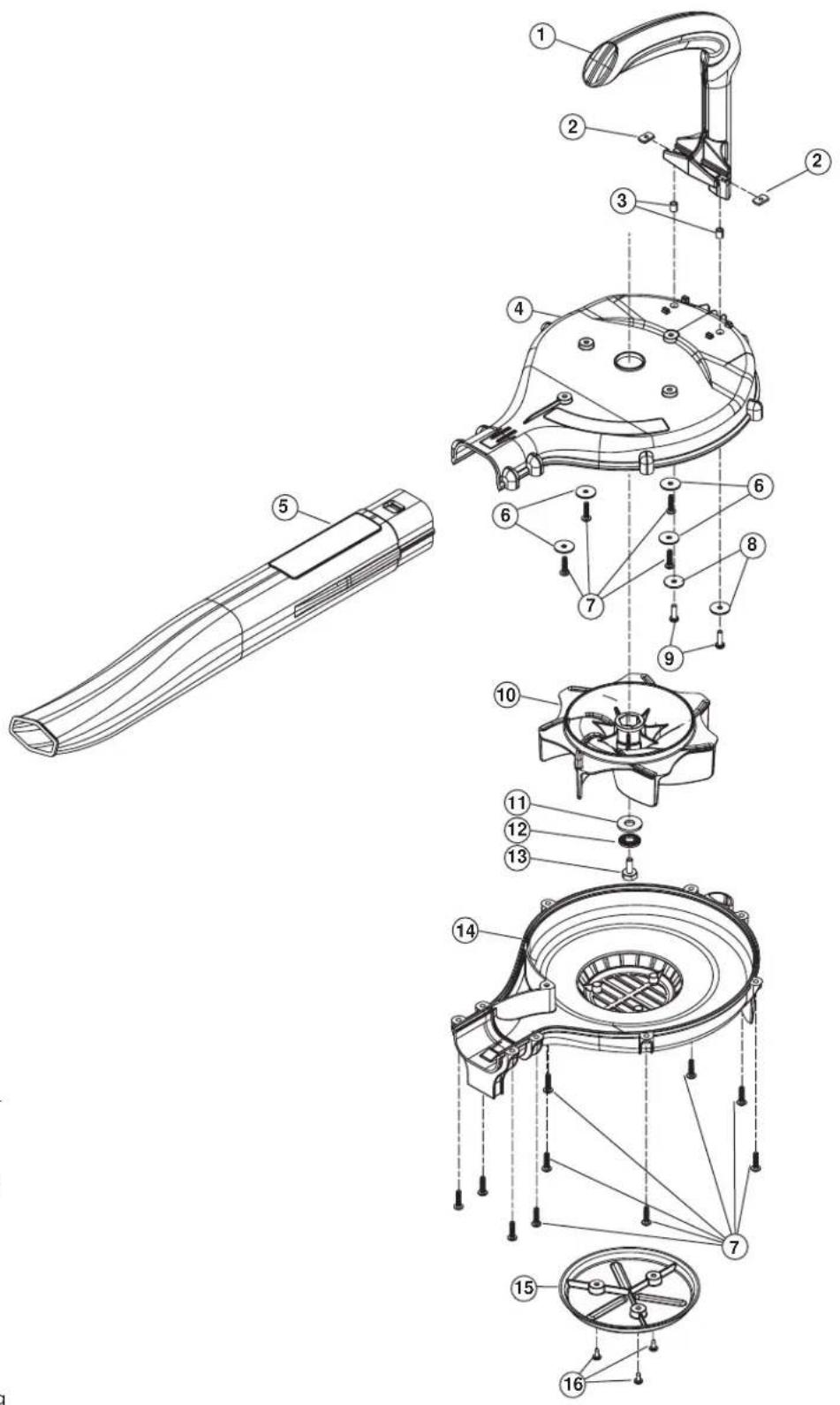 Yard-Man YM290 - 2-CYCLE GAS BLOWER - 1