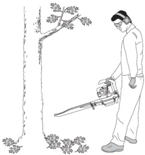 Yard-Man YM290 - UTILISATION DE LA SOUFFLEUSE - 1