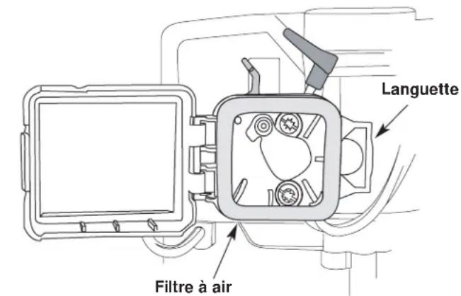 Yard-Man YM290 - ENTRETIEN DU FILTRE À AIR - 3