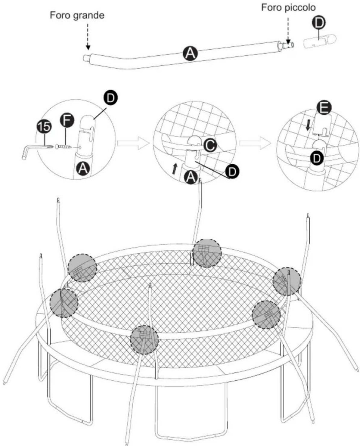 SportPlus SPT305 - ISTRUZIONI DI MONTAGGIO - 1