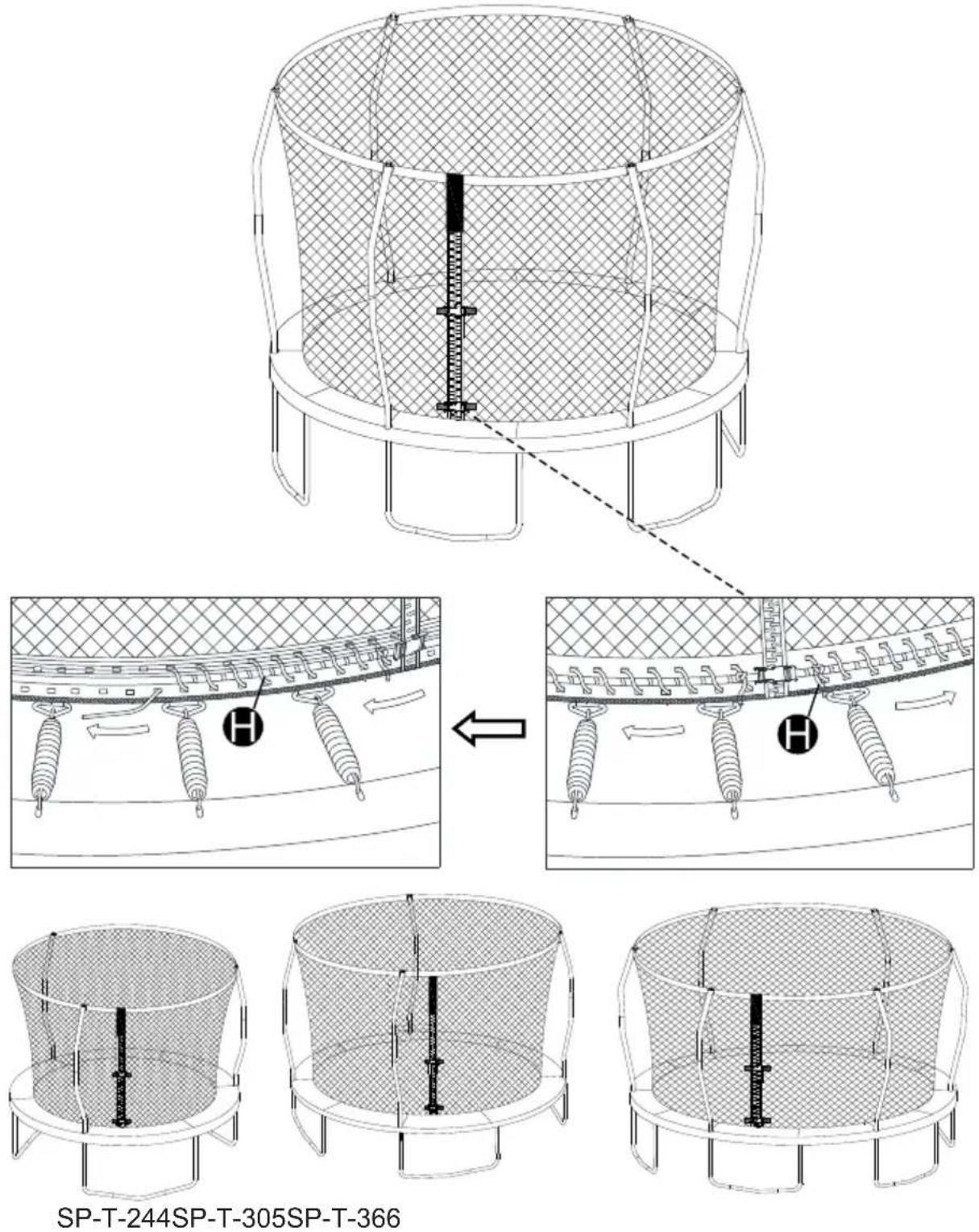 SportPlus SPT305 - ÉTAPE 15 - 1