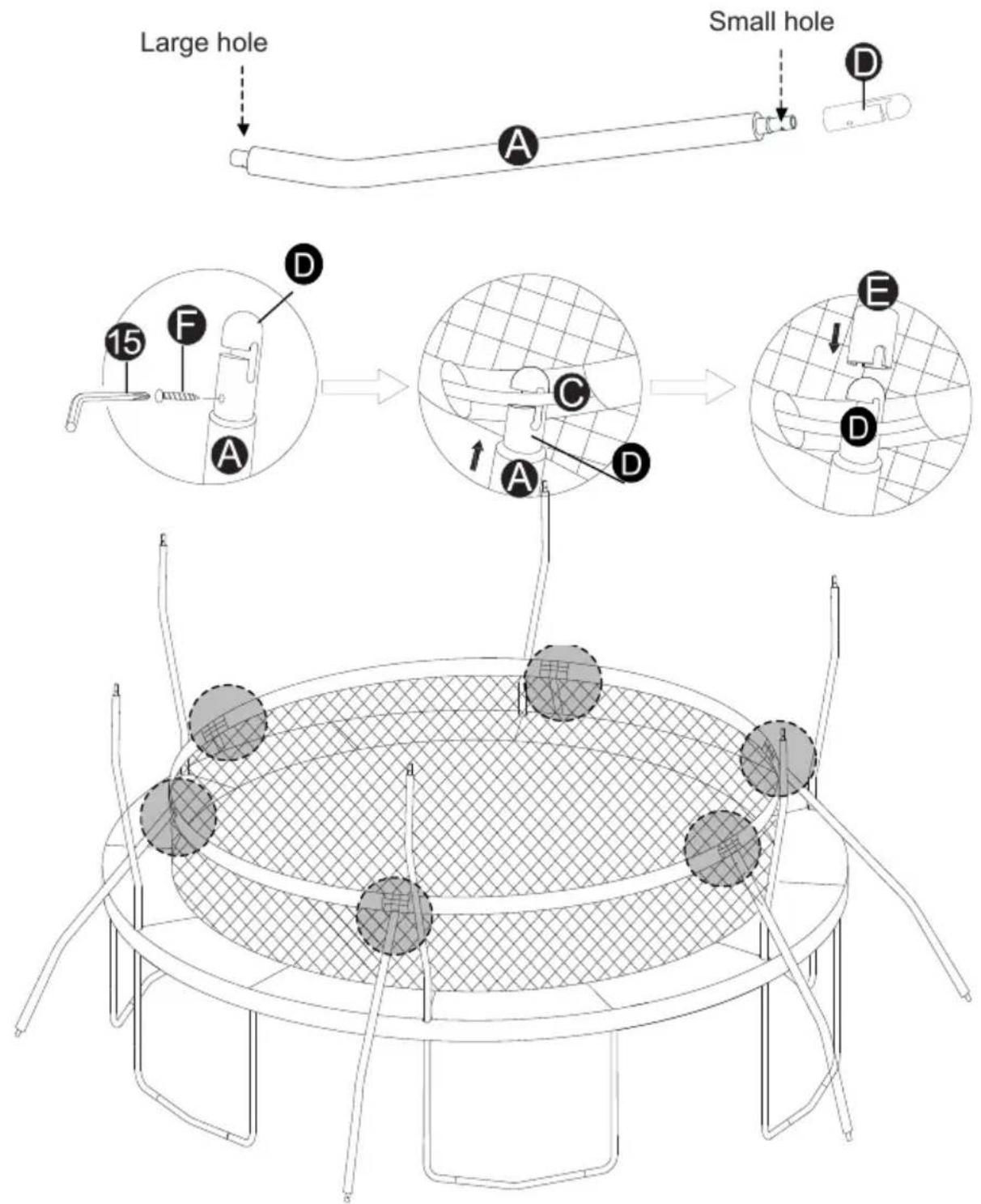 SportPlus SPT305 - ASSEMBLY INSTRUCTIONS - 1