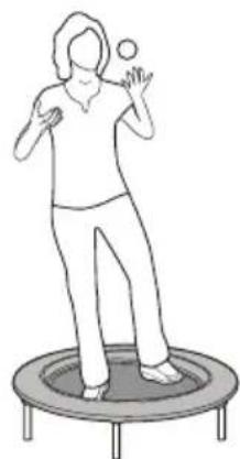 SportPlus SPT110 - EXERCISE 11: STAND ON ONE LEG. - 2