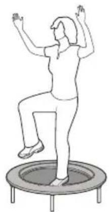 SportPlus SPT110 - EXERCISE 11: STAND ON ONE LEG. - 3
