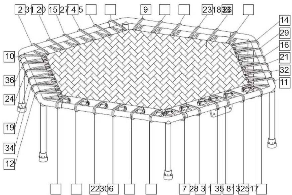 SportPlus SPT110 - MONTAGEHINWEISE - 1