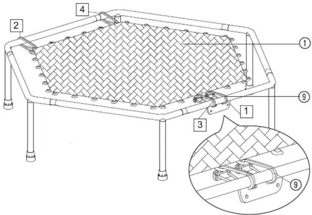 SportPlus SPT110 - ASSEMBLY INSTRUCTIONS - 1