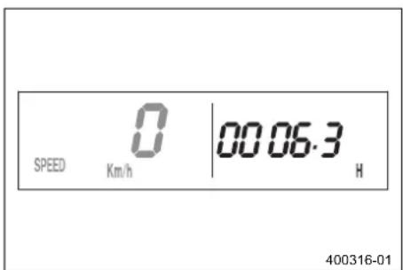 KTM 250 EXCF SIX DAYS (2018) - Λειουργία ενδεξης SPEEDD/H (ωρες Λειουργίας) - 1