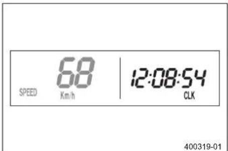 KTM 250 EXCF SIX DAYS (2018) - Λιτουργία ενδειξης SPEED/CLK (ωρα) - 1