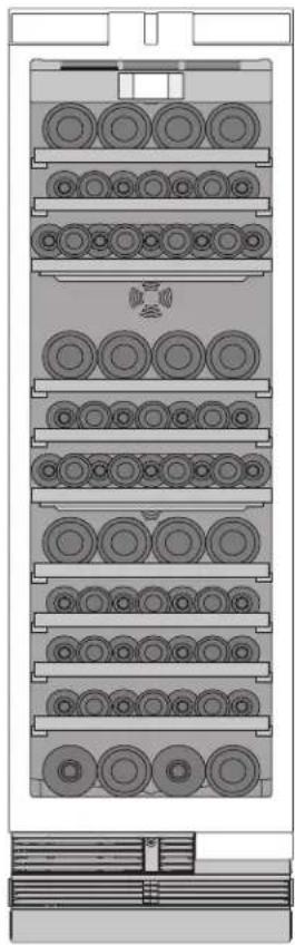 THERMADOR T24IW905SP - Ejempios de almacenamento para botellas de differentes tamanos - 2