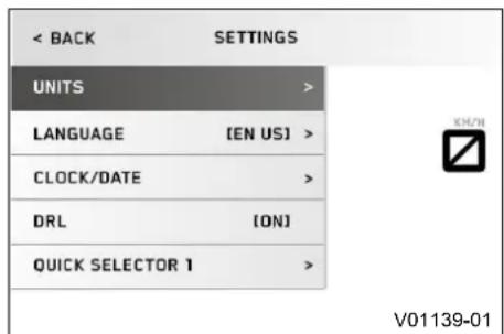 KTM 790 Duke L (A2) (2019) - Settings - 1