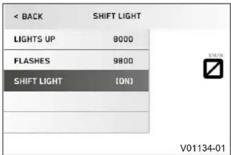 KTM 790 Duke L (A2) (2019) - Shift Light - 1