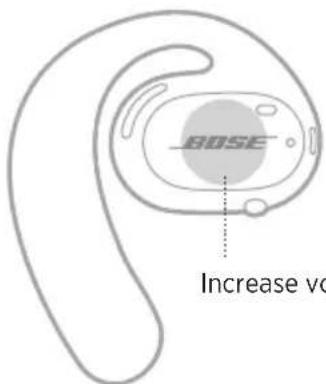 BOSE Sport Open Earbuds - Volume tap control - 2