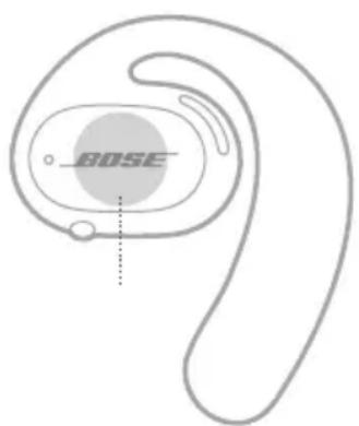 BOSE Sport Open Earbuds - Commande par pression pour le réglage du volume - 1