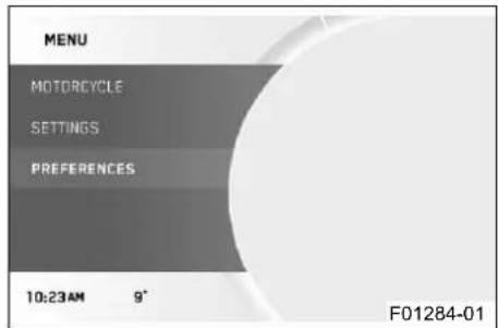 KTM 1290 Super Adventure R (2019) - Preferences - 1