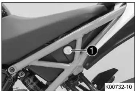 KTM 250 Duke (2019) - Kλειδαρία σέλας - 1