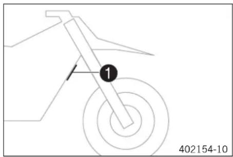 KTM 50 SX MINI (2017) - Plaque signalétique - 1