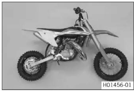 KTM 50 SX MINI (2017) - ADAPTER LE MOTEUR 80 - 1