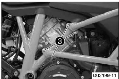 KTM 1090 Adventure R (2019) - サービス作業シャーシ - 1