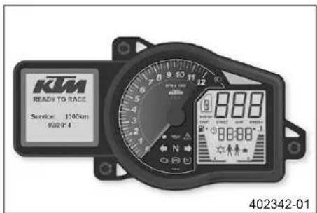 KTM READY TO RACE Service: 100km 9/2/2014 888 8888.1 402342-01