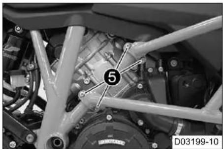 KTM 1090 Adventure R (2019) - サービス作業シャーシ 13 - 2