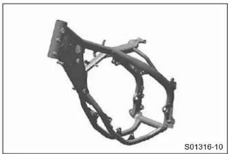KTM 250 EXCF (2020) - Έλεγχος πλαισίου - 1