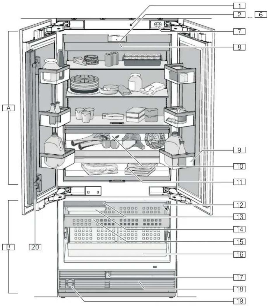 THERMADOR T36IB905SP - Appareil à 3 portes - 1