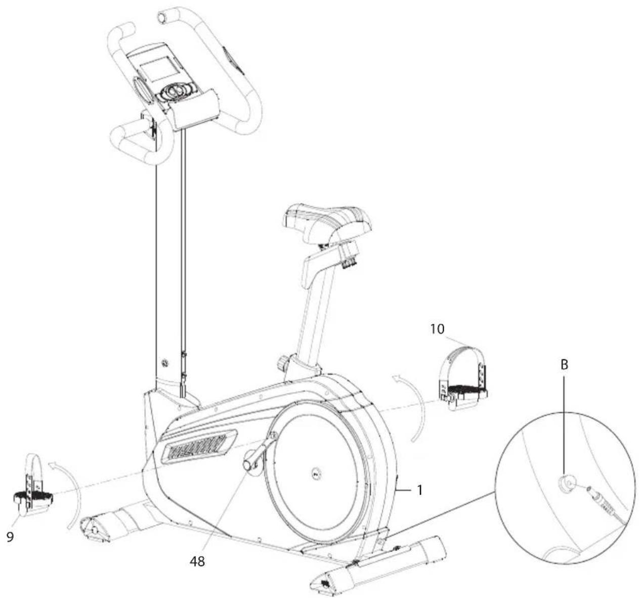 SportPlus SPHT9600iE - INSTRUCCIONES DE MONTAJE - 1