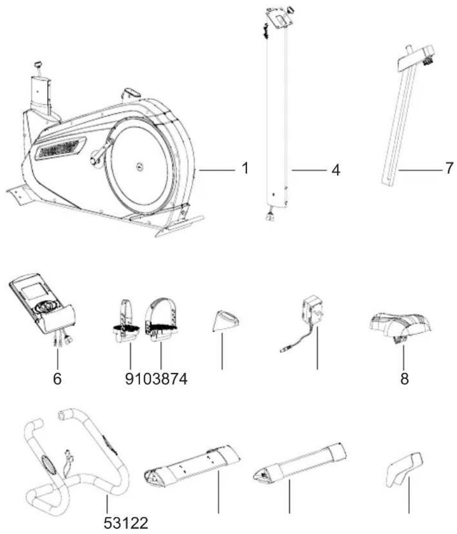SportPlus SPHT9600iE - PREPARAZIONE - 1