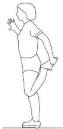 SportPlus SPHT9600iE - EJERCICIO 6: ESTIRAMIENTO DEL CUADRICEPS (PARTE DELANTERA DEL MUSLO) - 1